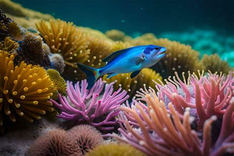  Anemonfisk - En fascinerande fisk som både simmar i det blå och gömmer sig bland färgglada koraller!